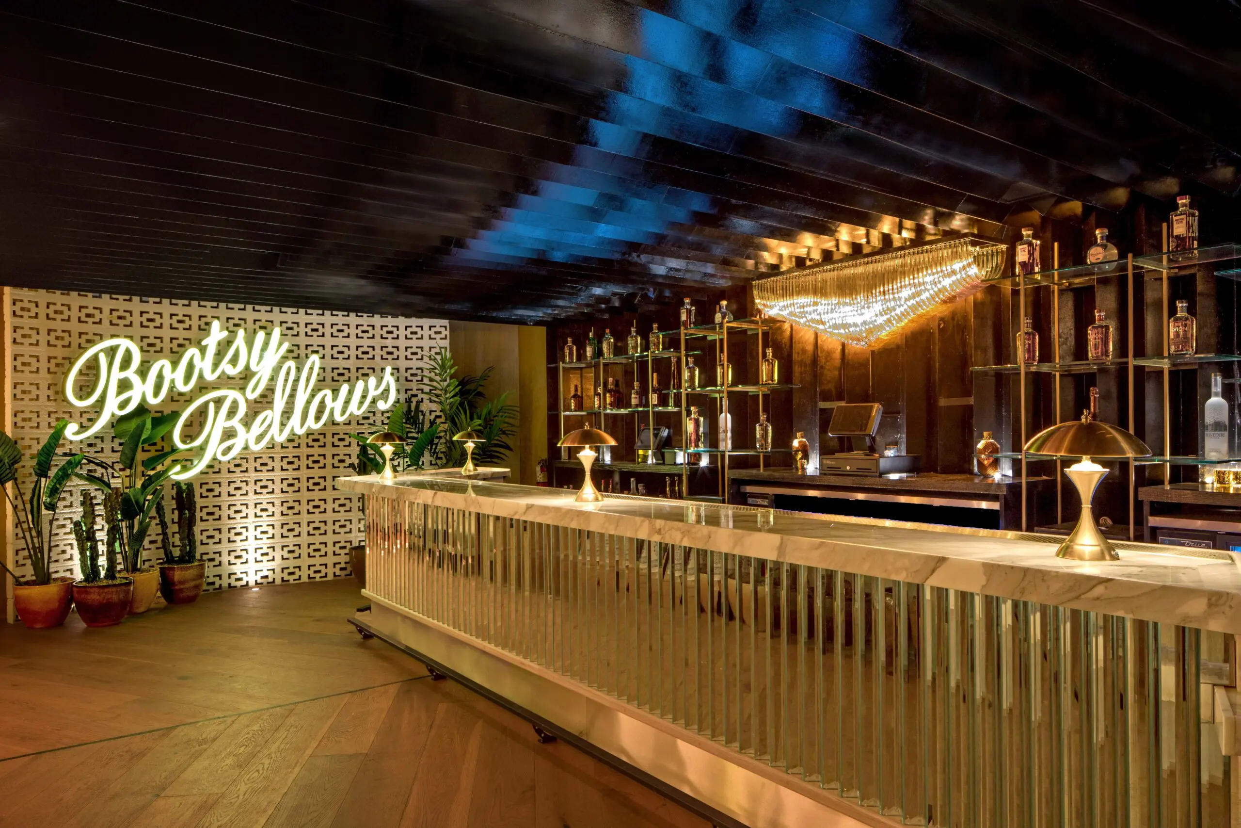 Bar at Bootsy Bellows Los Angeles